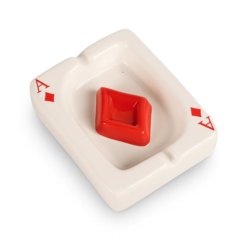 Ceramic Poker Card Tray